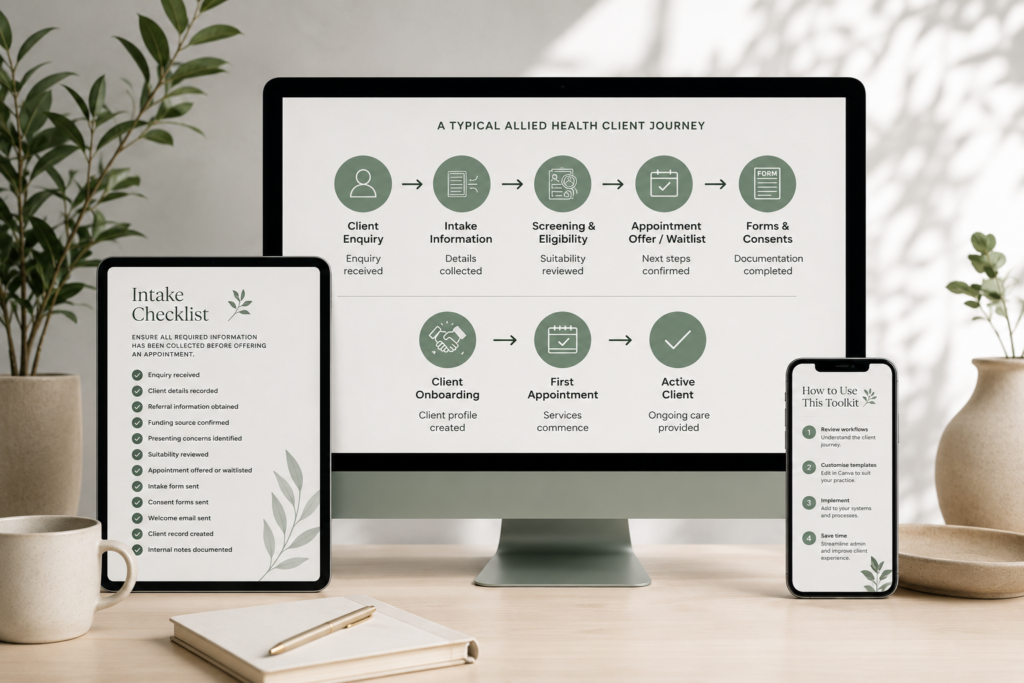 Allied Health Intake & Onboarding Toolkit