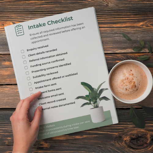 checklists for download allied health